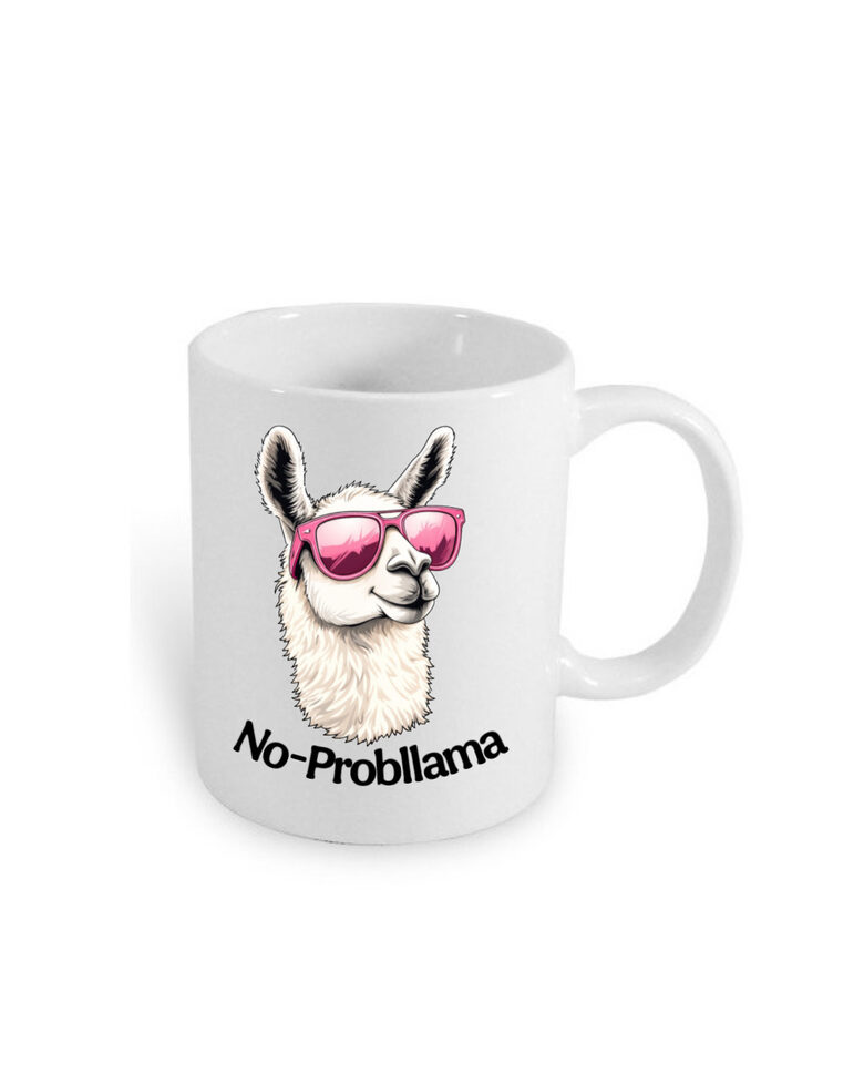 Funny mug “No Probllama”, 330 ml