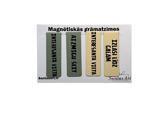 MAGNĒTISKĀS GRĀMATZĪMES 4 Gab. 