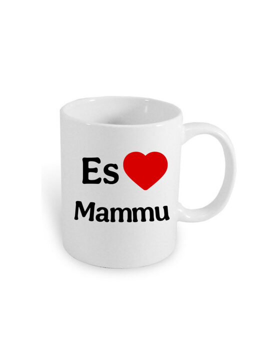 Krūze, dāvana māmiņdienai “Es mīlu mammu” 330ml