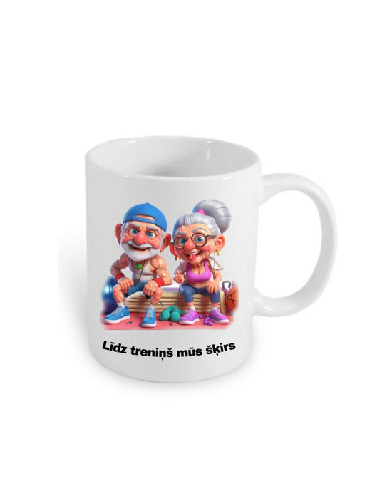 Valentīndienas krūze “Līdz treniņš mūs šķirs” 330ml