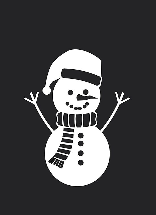 Dekoratīva uzlīme logam “Sniegavīrs” – ziemas dekors