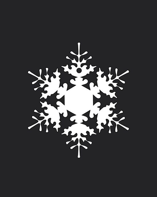 Dekoratīva uzlīme logam “Sniegpārsla” – ziemas dekors