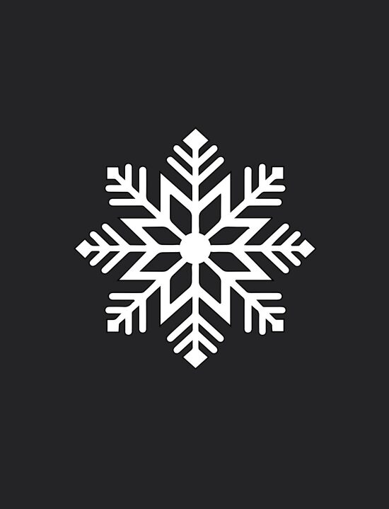 Dekoratīva uzlīme logam “Sniegpārsla” – ziemas dekors