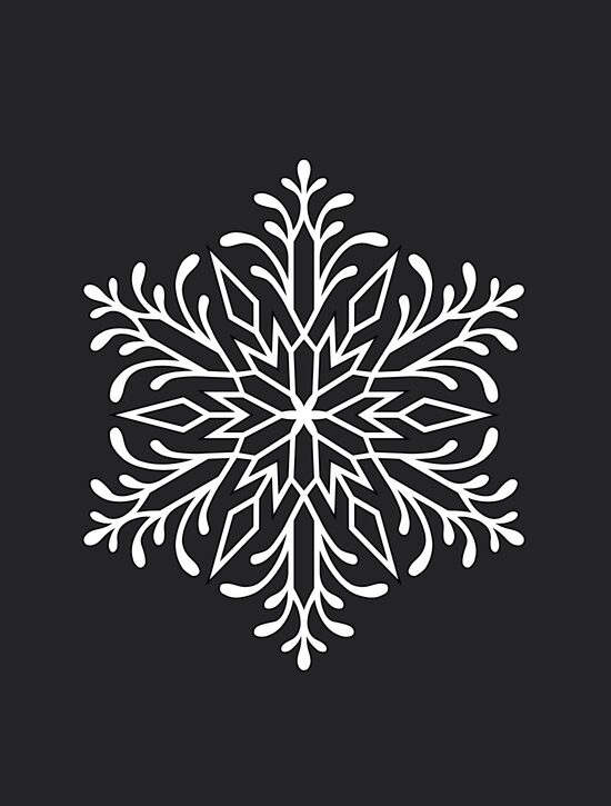 Dekoratīva uzlīme logam “Sniegpārsla” – ziemas dekors