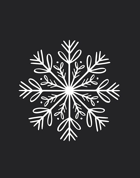 Dekoratīva uzlīme logam “Sniegpārsla” – ziemas dekors