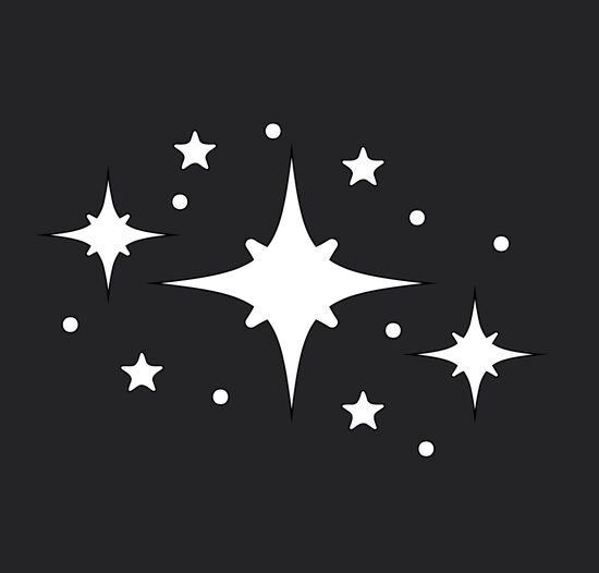 Dekoratīva uzlīme logam “Zvaigznes” – ziemas dekors