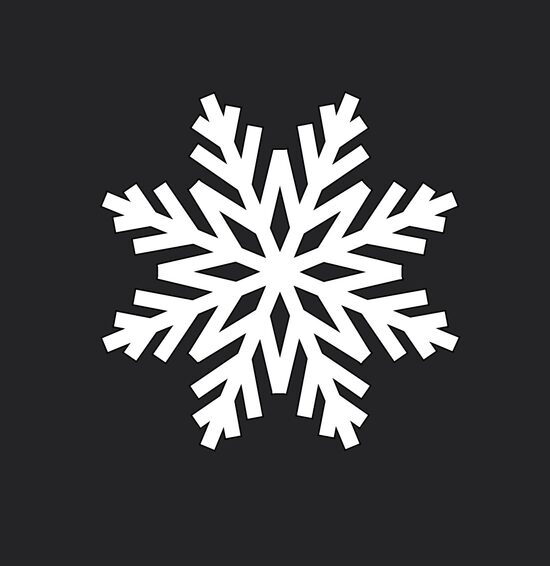 Dekoratīva uzlīme logam “Sniegpārsla” – ziemas dekors