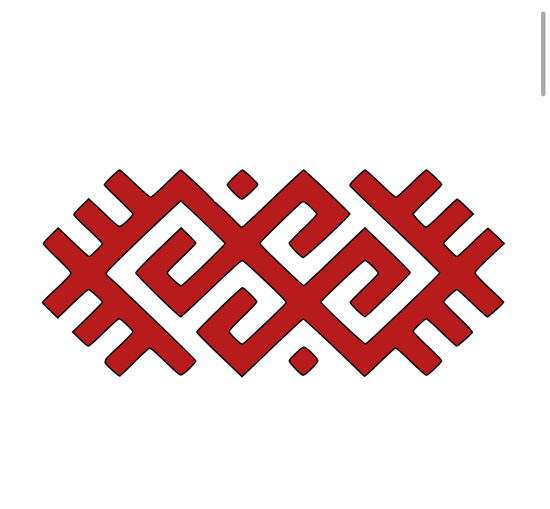 Termo uzlīme ar Latvju rakstiem