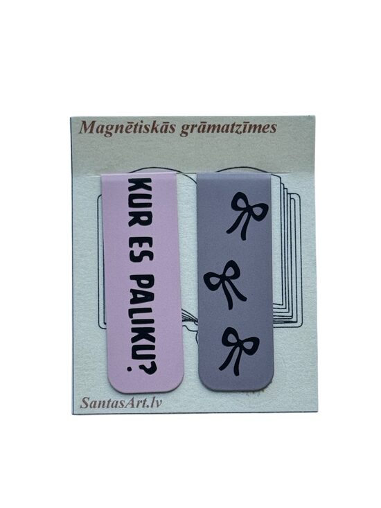 MAGNĒTISKĀS GRĀMATZĪMES | KUR ES PALIKU?