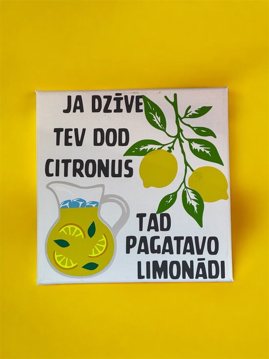 BALTA KANVA | CITRONI 20x20CM