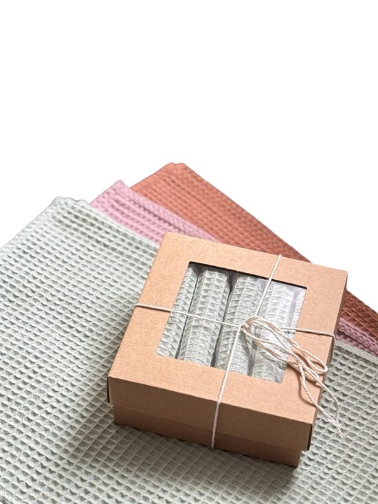 Vafeļu auduma dvielītis 30x50cm