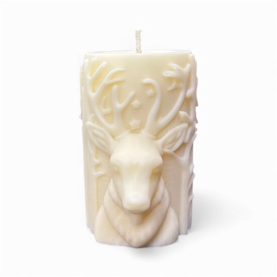 Sojas vaska svece - briedis