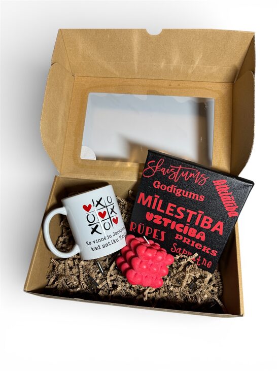 Dāvanu komplekts “Mīlestība” ar pārsteigumu